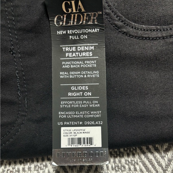 LIVERPOOL PETITE GIA GLIDER SKINNY | Sz 12/31 - Picture 9 of 12